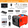 Car Diesel Heater 12V/24V/220V Air Parking Heater 8KW Diesel Heating Low Noise Heater For Truck Bus RV Trailer Boat