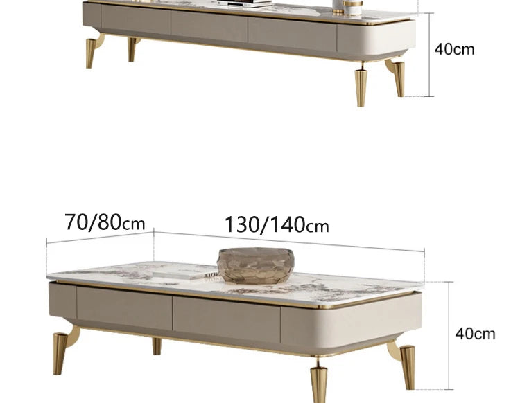 Modern Italian Tv Stands Design Drawers Style Premium Tv Table Luxury Trendy Elegant Muebles Para Hogar Living Room Furniture