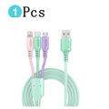 1/2PCS 3 In 1 Super Fast Charging Cable For iPhone15 14 13 12 11 X Pro Max Micro USB Type-C Phone Charger USBC Data Cable