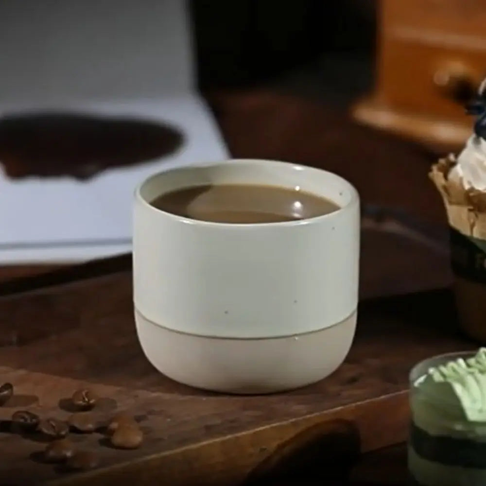 Water Cup Retro Vintage Coffee Mug Japanese-style Minimalist Matcha Cup Ceramic Tea Cup Restaurant