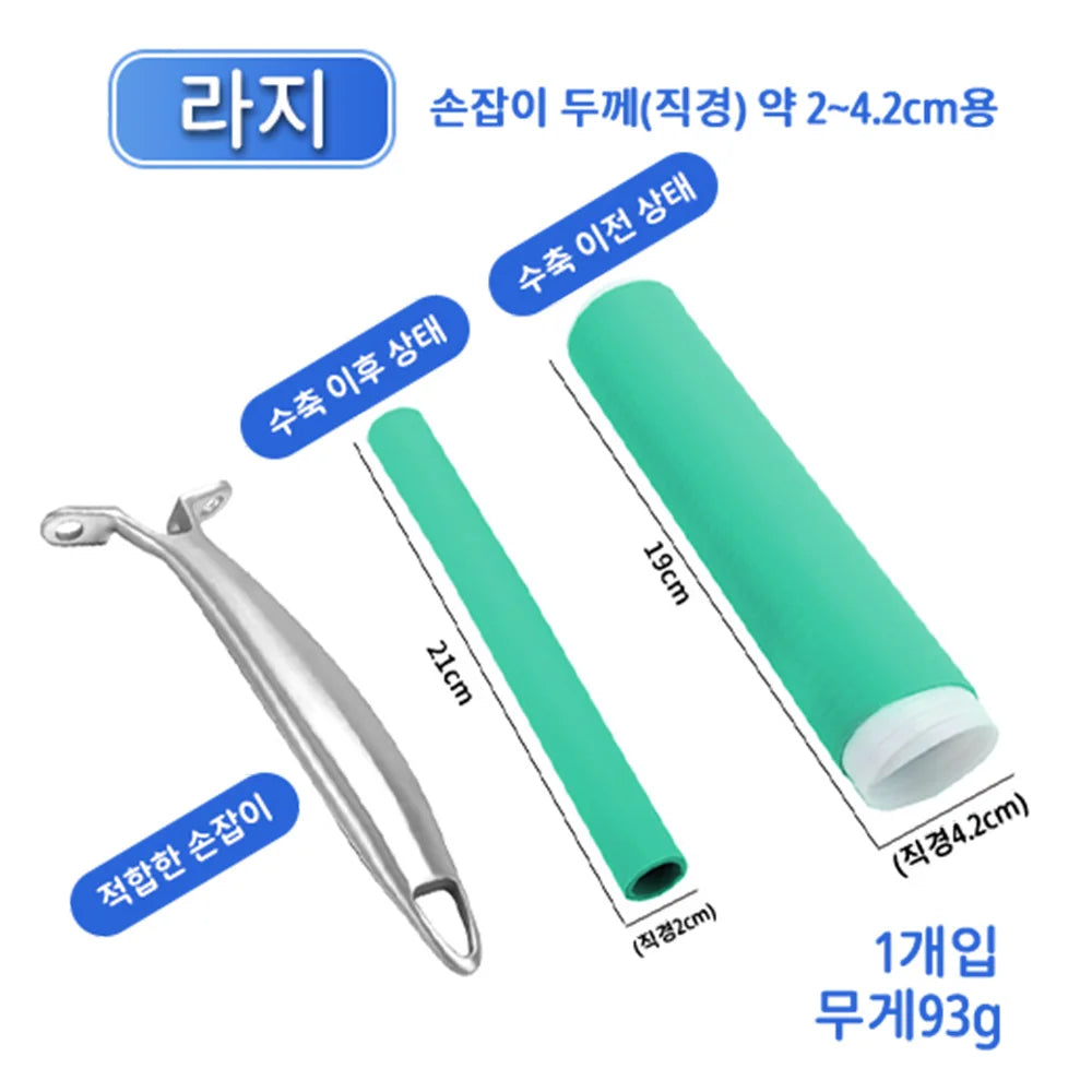 Silicone Pot Handle Covers Heat Resistant Non Slip Grips Cast Iron Pans Anti-Scalding Handle Sleeves, Kitchen Gadgets