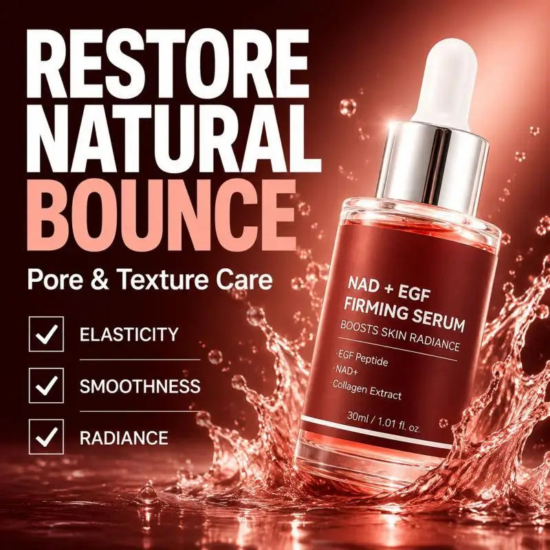 30ml EGF NAD Collagen Face Serum, Firming Hydrating Nourishing Essence, Helps Improve Fine Lines & Enhance Skin Elasticity Care