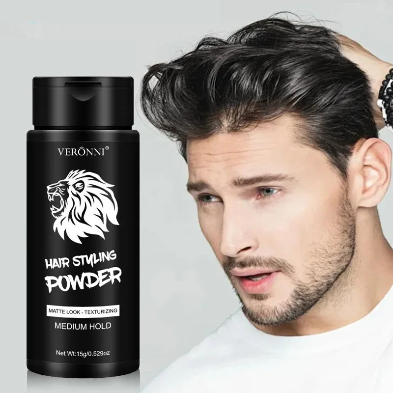 VERONNI Export Special Hair Volumizing Powder - Unisex Wash-Free Oil Control Powder for Bangs & Hair Root Lift