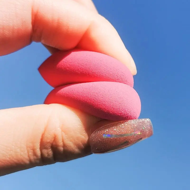Colorful Mini Makeup Sponge Cosmetic Puff for Blending Foundation Powder Dry Wet Use Concealer Face Puffs Makeup Eggs Gourd Tool