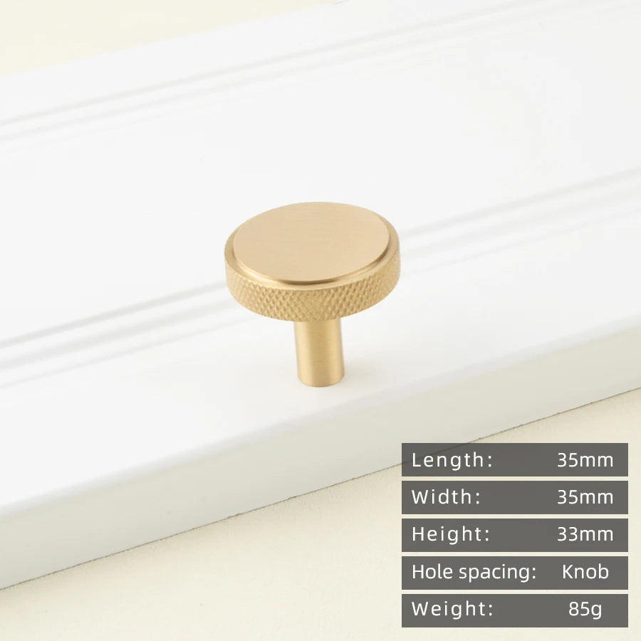 KEDLO French modern light luxury solid brass gold stripe long handle kitchen cabinet Pull handle drawer T handle