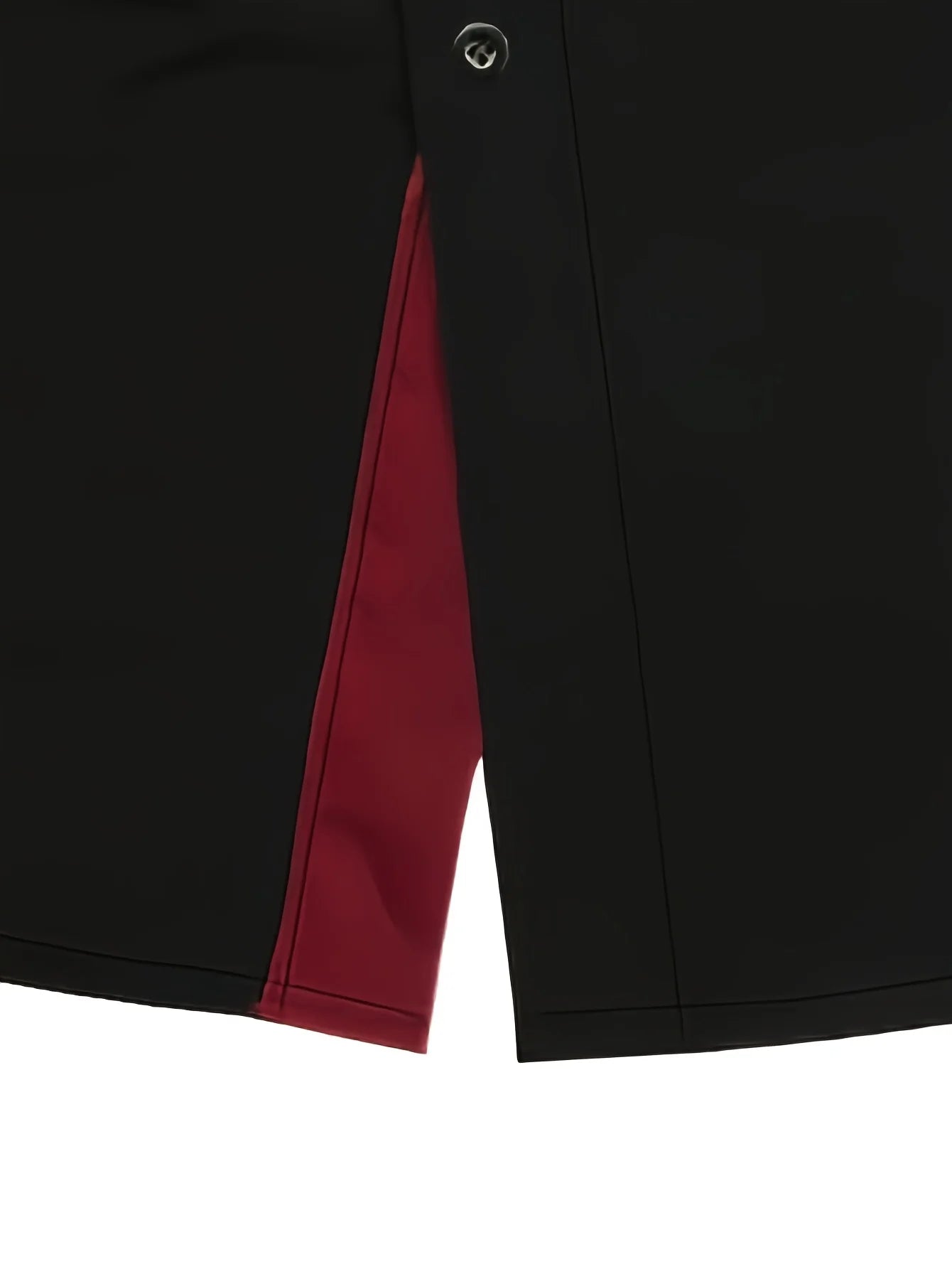 Men's Shirt Brand New Solid Color Long Sleeve Smart Casual Black Elastic Male Business Shirts