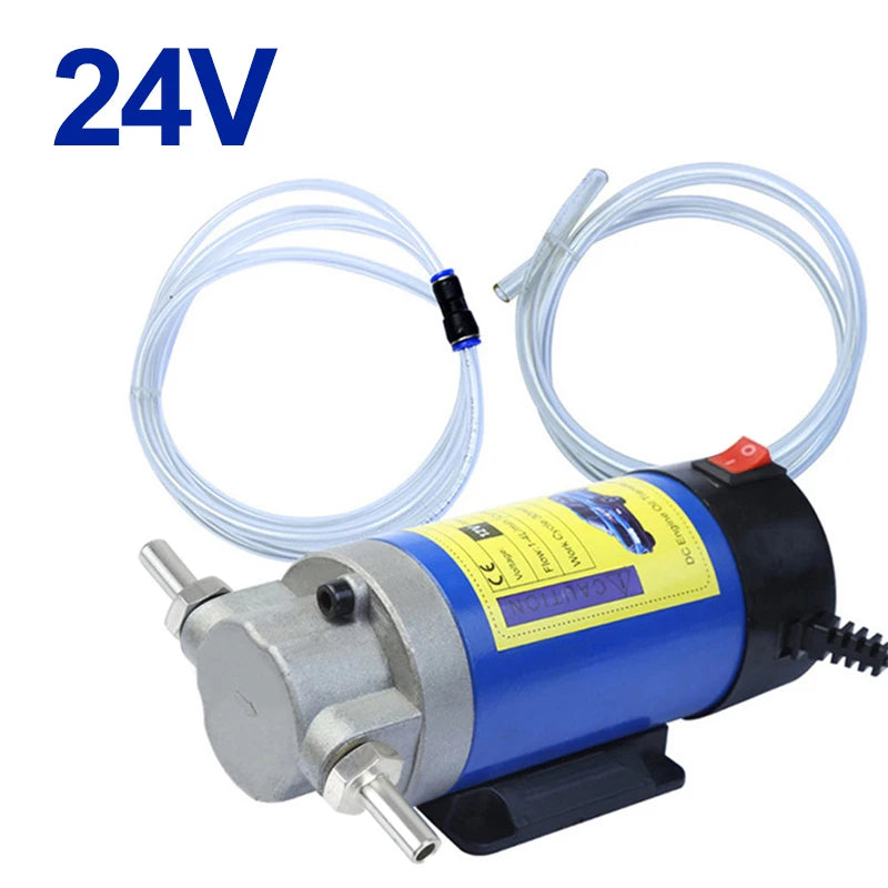 12V 24V Electric Scavenge Suction Transfer Change Pump Oil Transfer Pump 1-4L/min Motor Oil Diesel Extractor Pump For Car Boats