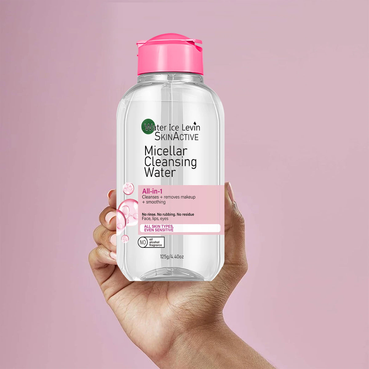 100G Clean Water, Alcohol Free essence, Mild Makeup Remover, Sensitive Skin, Face, Eyes, Lips, Deep Cleaning Facial Cleanser