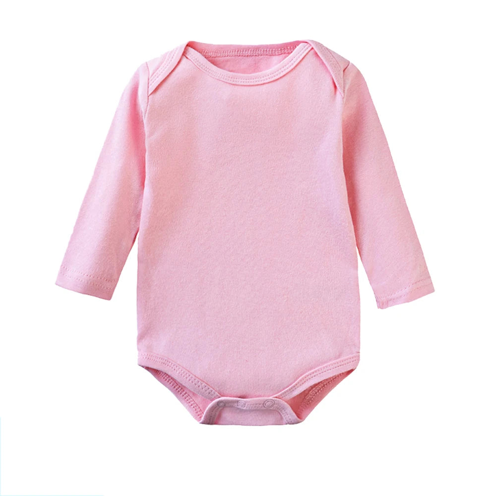 Baby Bodysuit Boy 100% Cotton Long Sleeve Newborn Clothes Toddler Girl Onesie Clothing Autumn Winter Soft Infantil Rompers 0-24M