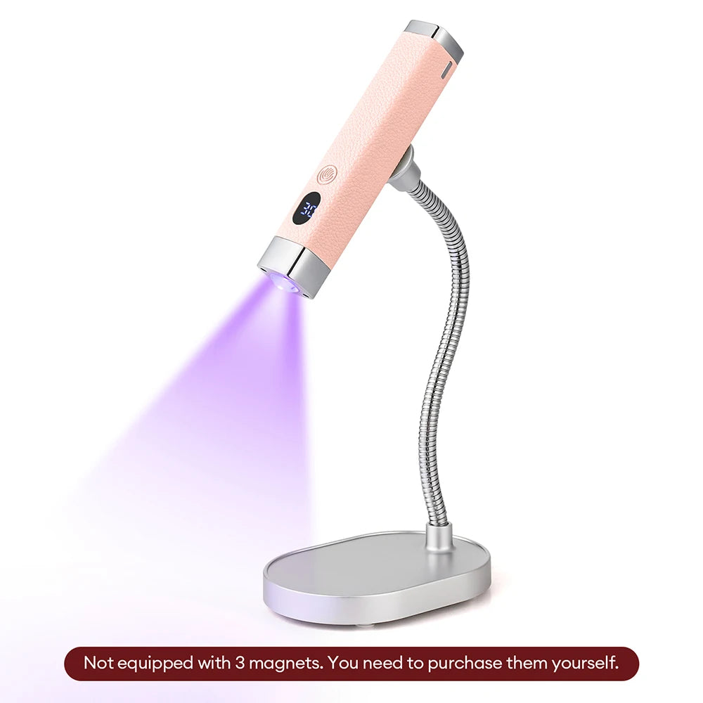 Cat-eye Magnet Handheld Nail Lamp Auto Sensor Nail Dryer Nail Gel Curing Bracket Nail Lamp UV LED Light Gel Nail Fast Drying Pen