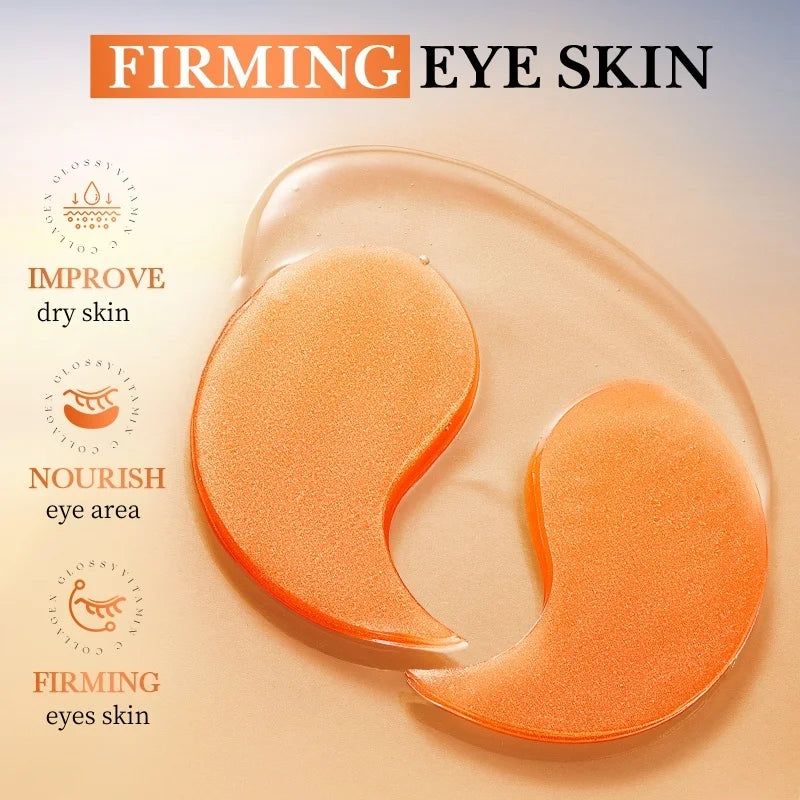 Vitamin C Collagen Moisturizing Eye Mask, Moisturizing, Brightening, and Beautifying Your Eyes, Vitamin C Eye Mask, Collagen Eye Mask - Eye Care.
