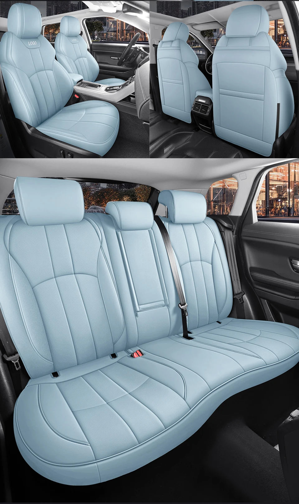 Custom Fit Car Seat Covers For Nissan Tiida March Leaf Kicks Rouge Versa Qashqai J11 Juke X Trail T32 Teana J32 Auto Accessories