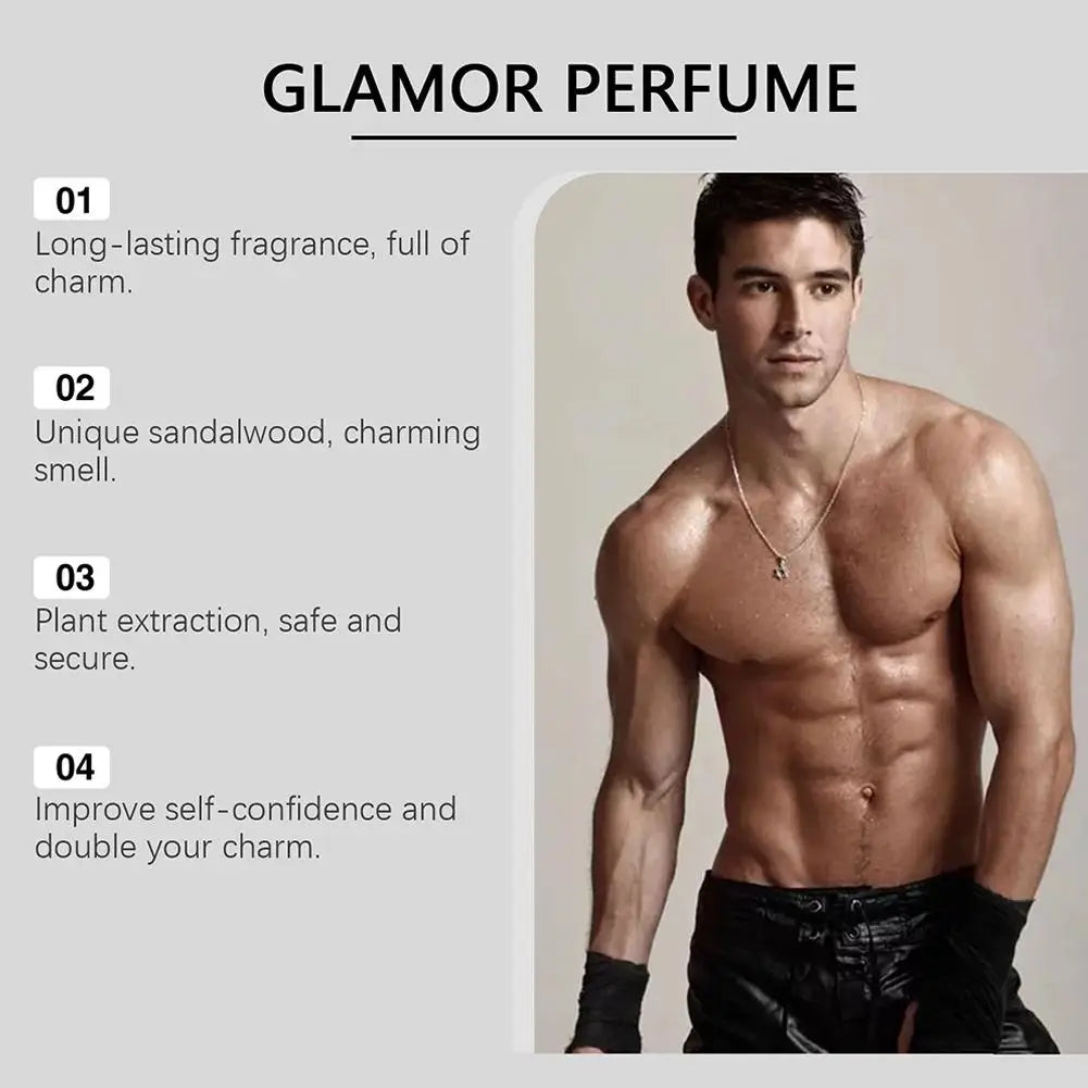 Long Lasting Men's Dating Fragrance Enhance Attractiveness Men's Body Fragrances Spray Men's Long Lasting Charm Body Fragrance