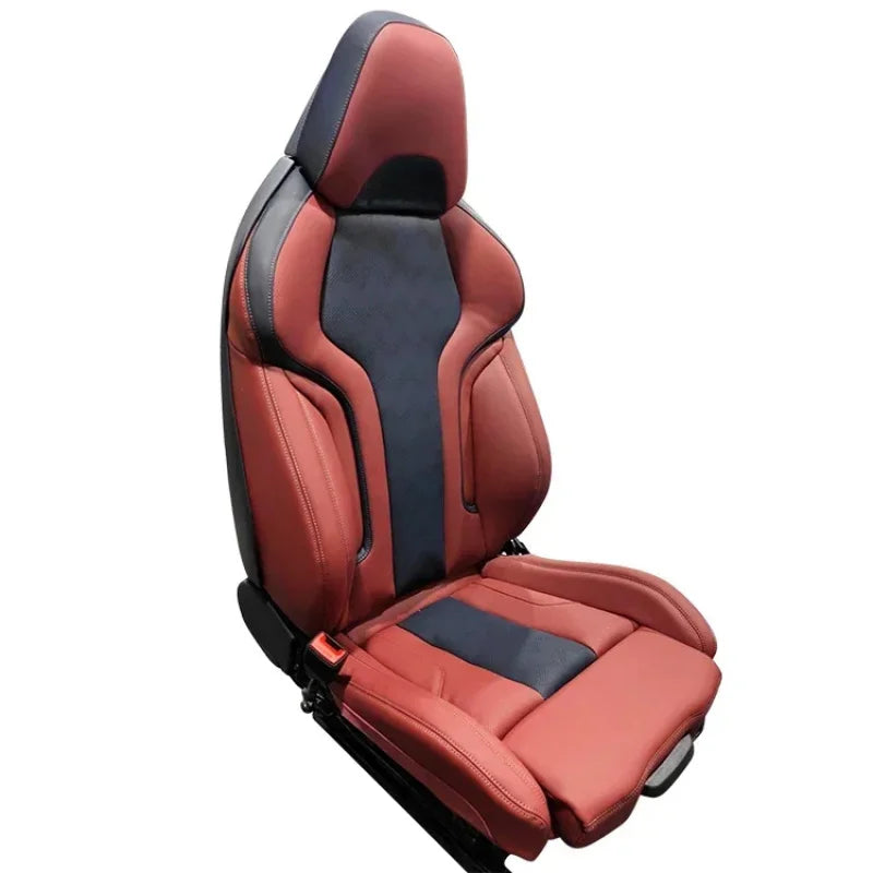 For X3 X5 X6 x7 x4 m3 m5 m6 Series Upgrade M Car Interior Accessories Sport Racing Bucket Seats Custom Leather Cover and Sponge