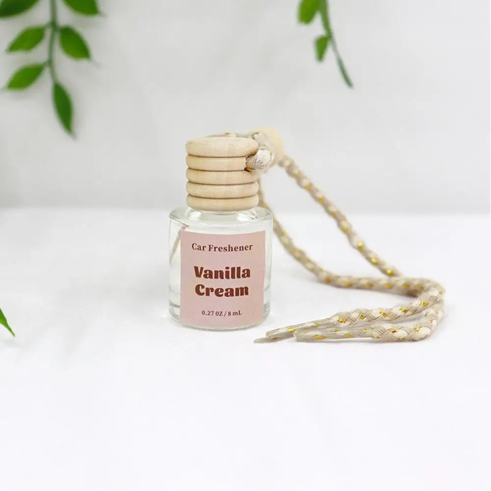 Car Hanging Perfumes Pendant Portable Hanging Aromas Men Present Women Hanging Air Freshener Bottle Car Glass Diffuser Frag J3C4