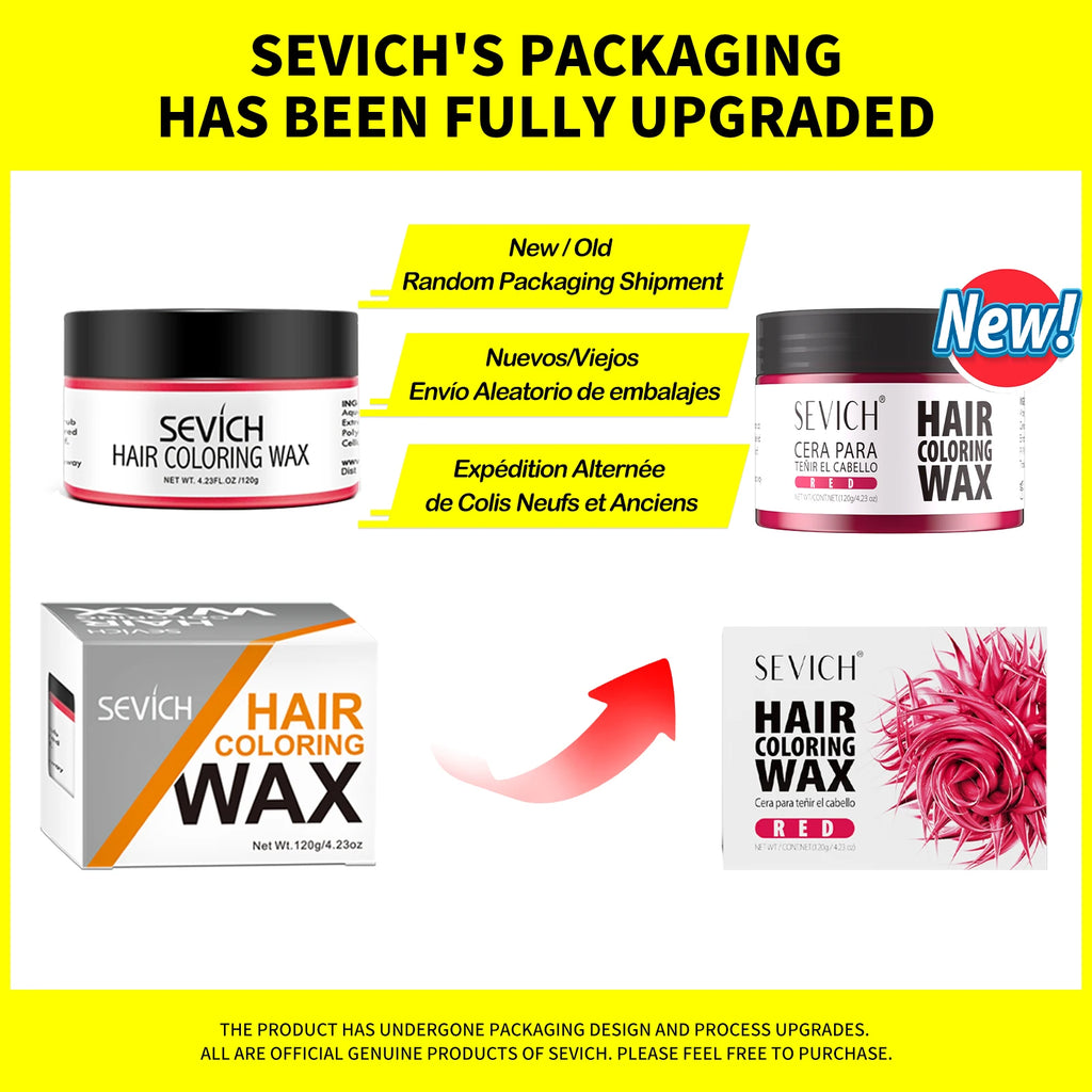 Valentine's Day DIY Hair Dyed Mud Hair Colour Wax Easy To Wash Coloring Cream One-time Hairs Beard and Eyebrows Colour Products