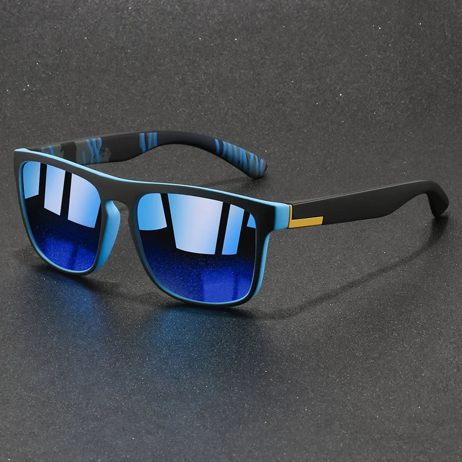 Fashion Vintage Square Sunglasses Men Women Fishing Driving Man Luxury Brand Designer Sun Glasses Anti-Glare Retro Eyewear