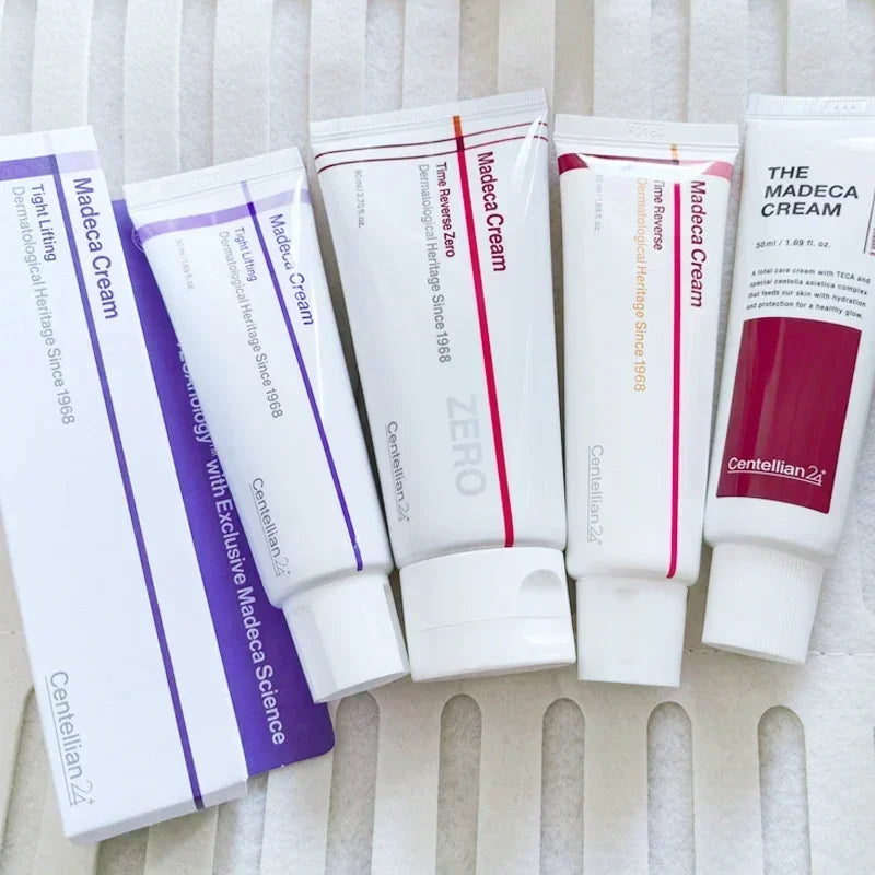 Hot Skincare Product Madeca PDRN Collagen Firming Essence Glowing Eye Patch Time Reverse Tight Lifting Hydration Face Cream 50ml