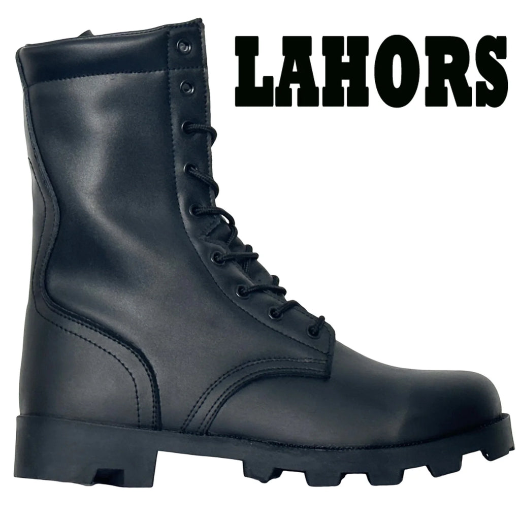 LAHORS® Original Leather Man Tactical Boots Sport Hiking Shoes Outdoor Ankle Desert Combat Boots Work Safety Shoes Botas Hombre