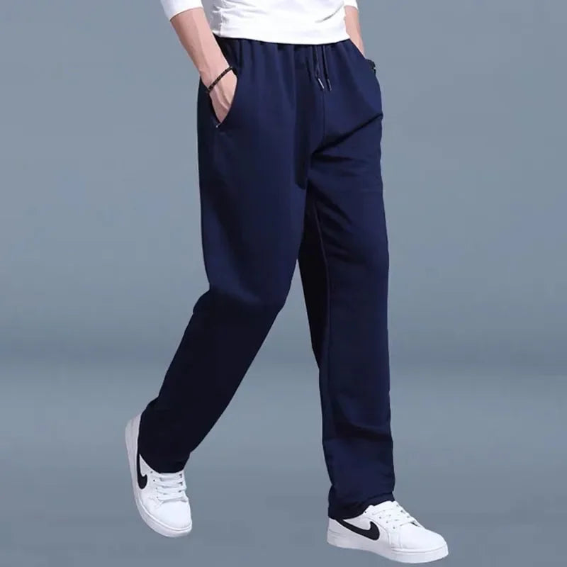 Male 2025 New Men Casual Fashion Sports Pants Gym Sport Trousers for Men Jogger SweatpantsRunning Workout Jogging Long Pants