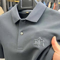 100% pure cotton high-end short sleeve men's polo shirt summer designer luxury brand embroidered Paul T-shirt fashion men's wear