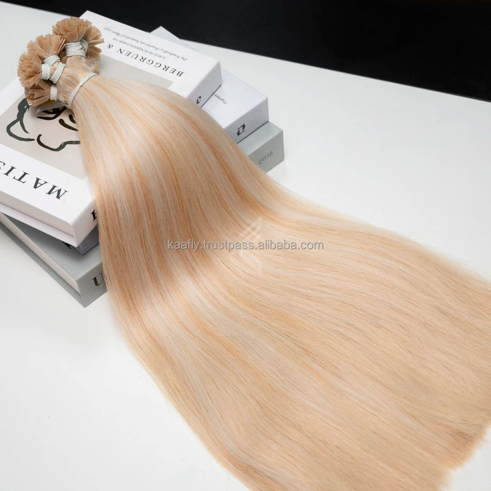 Super Quality Raw Vietnamese European Virgin Hair Bundles Dyed Fumi Style for Luxury Salons