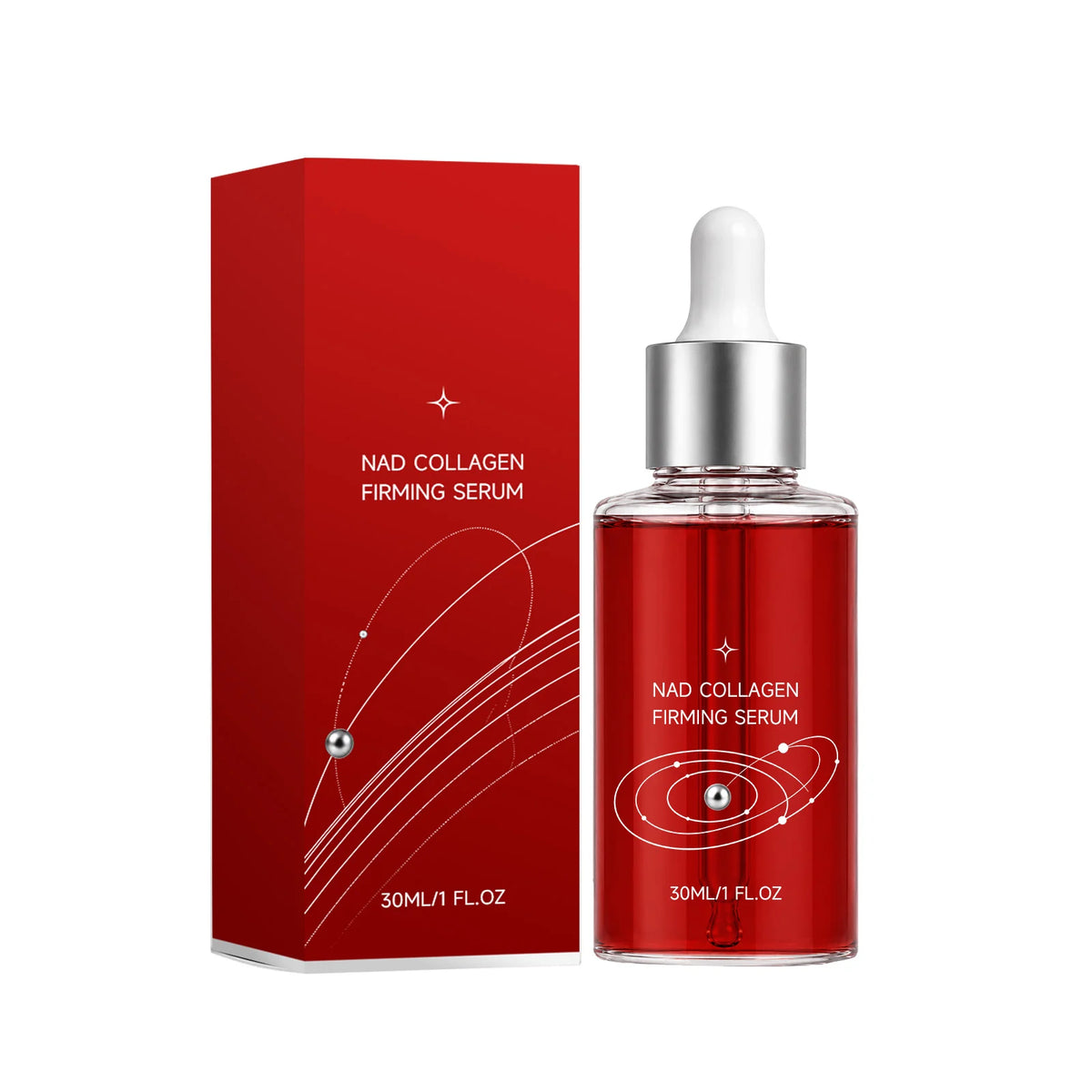 Nad+ Firming Serum Collagen Extract Reduce Wrinkles Fine Lines Enhance Skin Elasticity Smoother Skin Suitable For All Skin Types