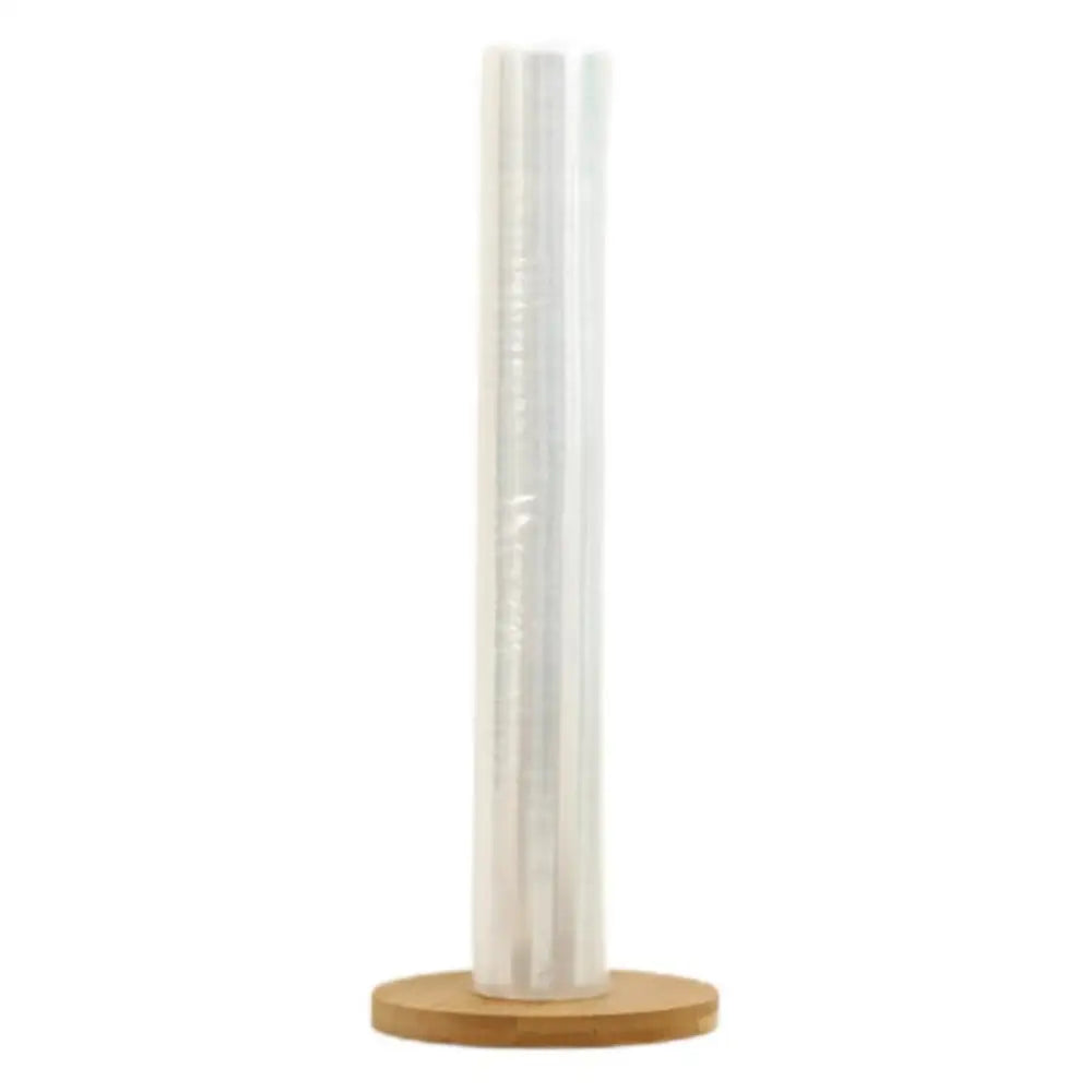 Kitchen Wooden Roll Paper Towel Holder Bathroom Tissue Vertical Stand Disposable Paper Pot Kitchen Toilet Storage Accessories