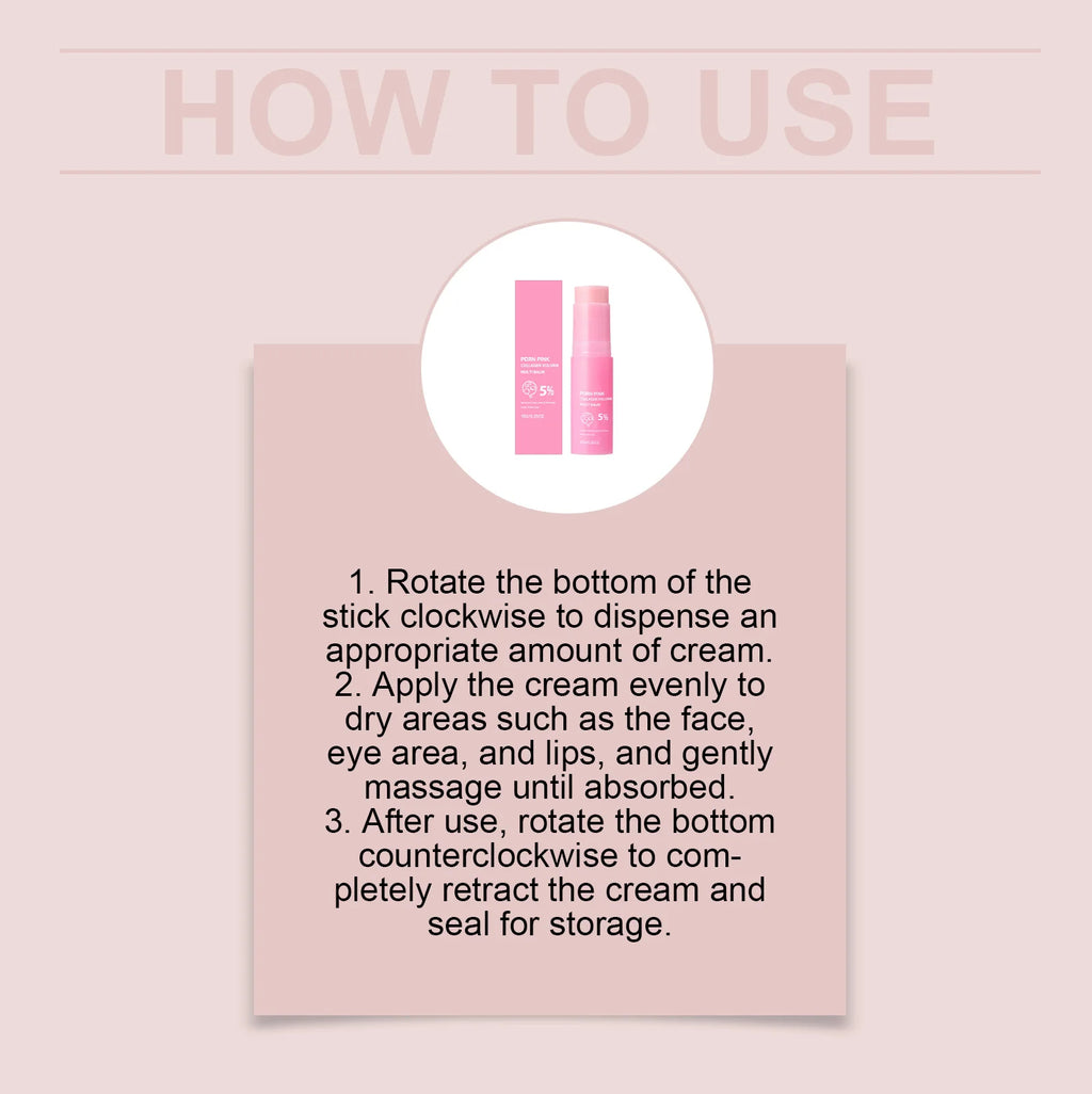 PDRN Pink Collagen Volume Multi Balm Stick Soothing Moisturizer Repair Face Cream Anti Aging Firming Skin For Eye Neck Forehead