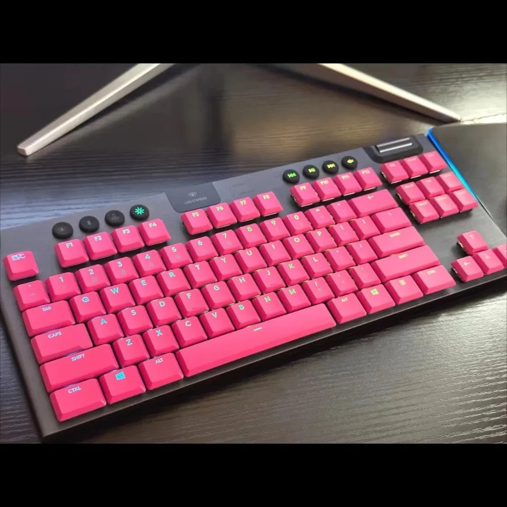Matte version black G913 G913TKL keycap G915 G915TKL mechanical keyboard matte light-transmitting non-slip keycap