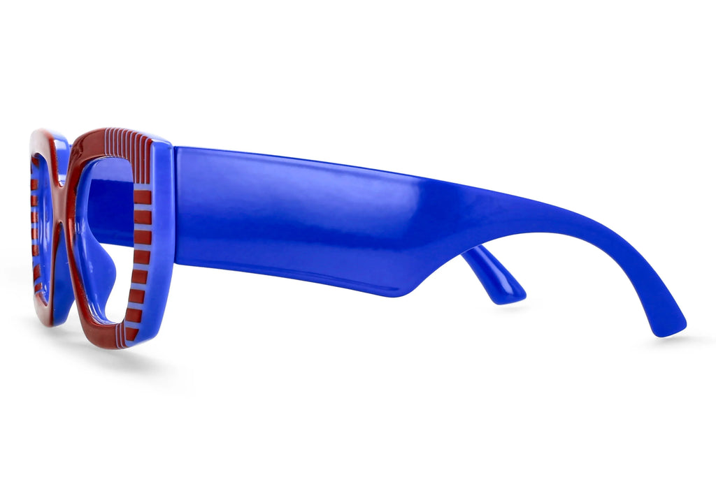 R57095 Women Fashion Colorful Stripe Reading Glasses Dioptric +0.50~+3.50 Lady Trend Square Large Frames Presbyopic Eyeglass