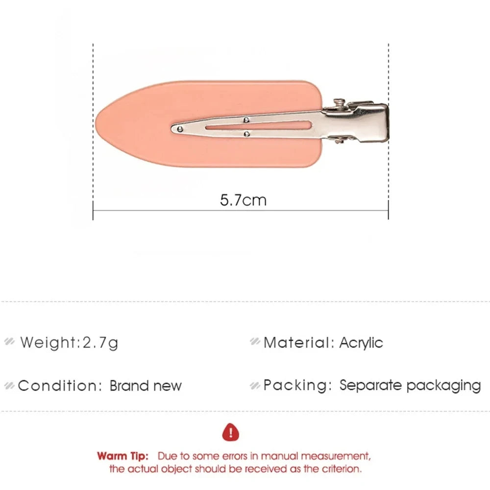 20pcs No Crease Basic Hair Clips for Women Girls Hair Styling Makeup No Bend Hairpins Barrettes Fashion Hair Accessories