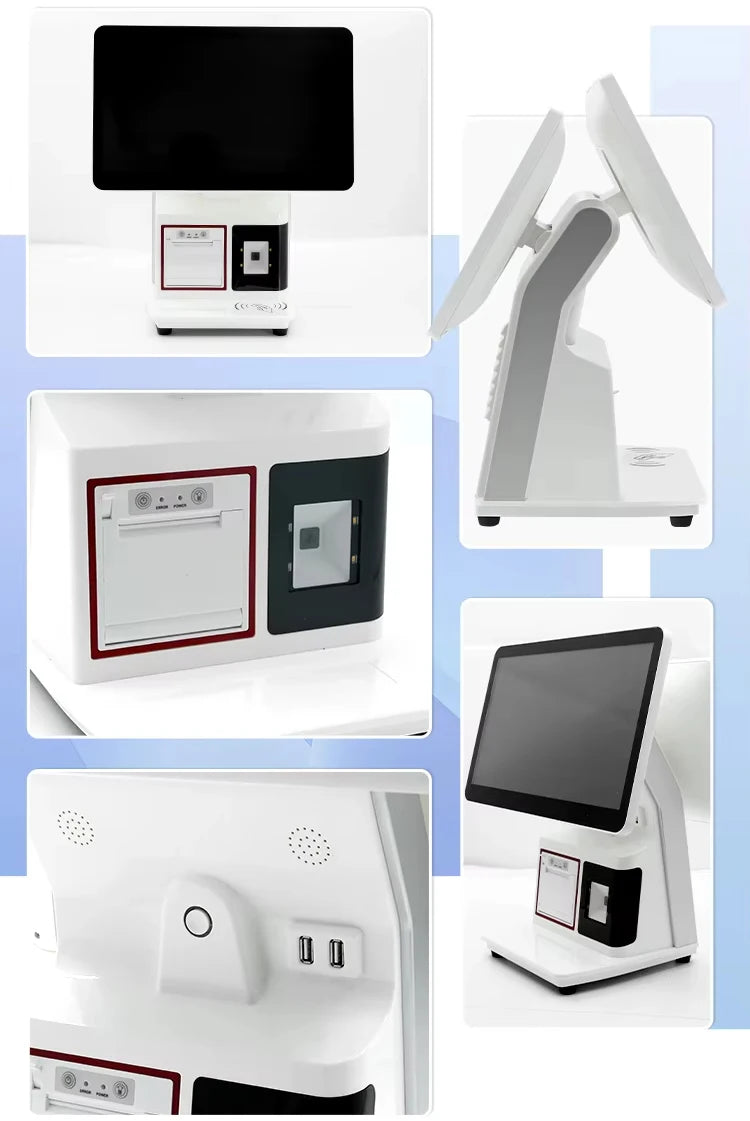 Full-Function All-in-One Touch Screen POS System Premium Cash Register Hardware Machine