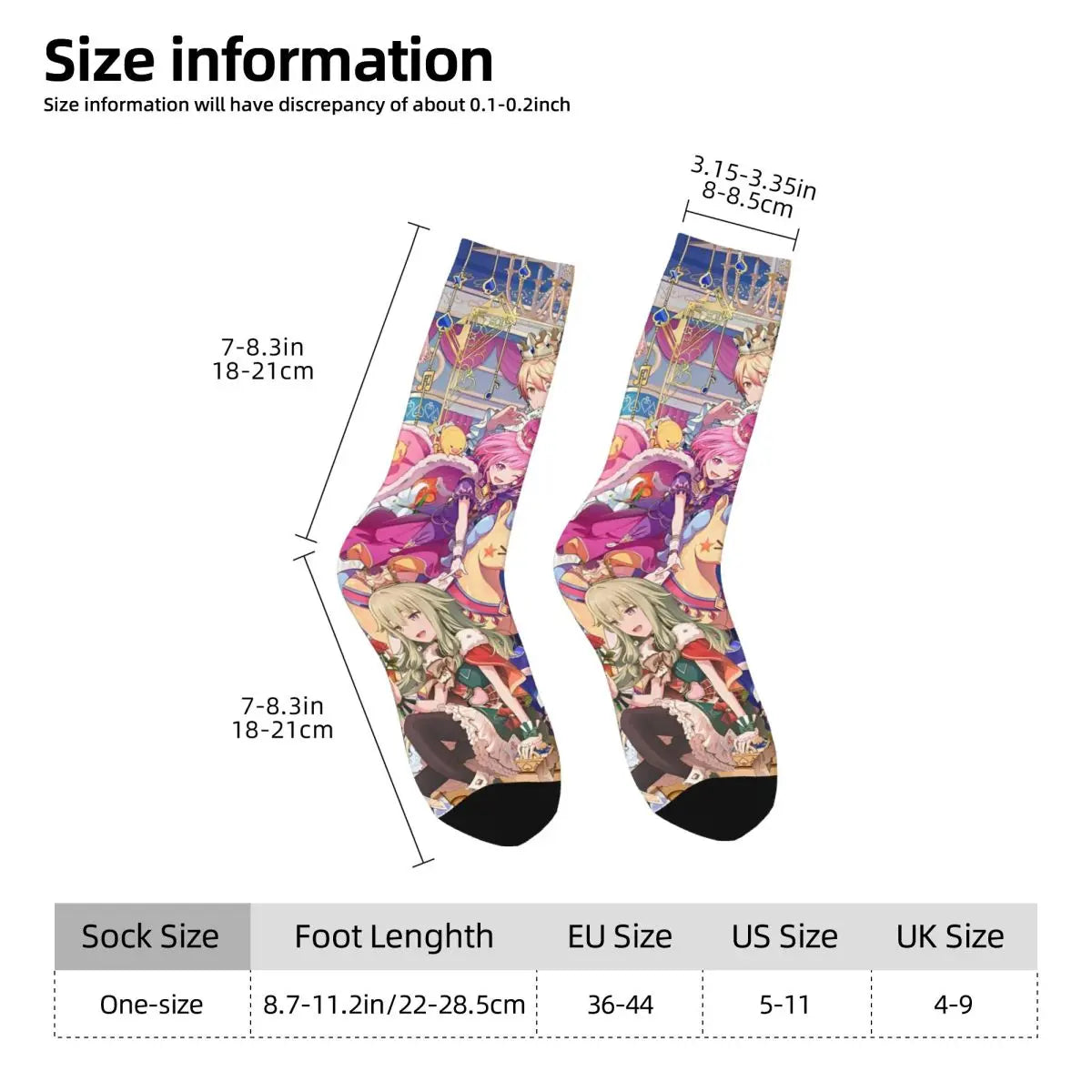Project Sekai Rui Kamishiro Anime Game Socks Harajuku Stockings Winter Anti Slip Women Men Socks Comfortable Running Socks