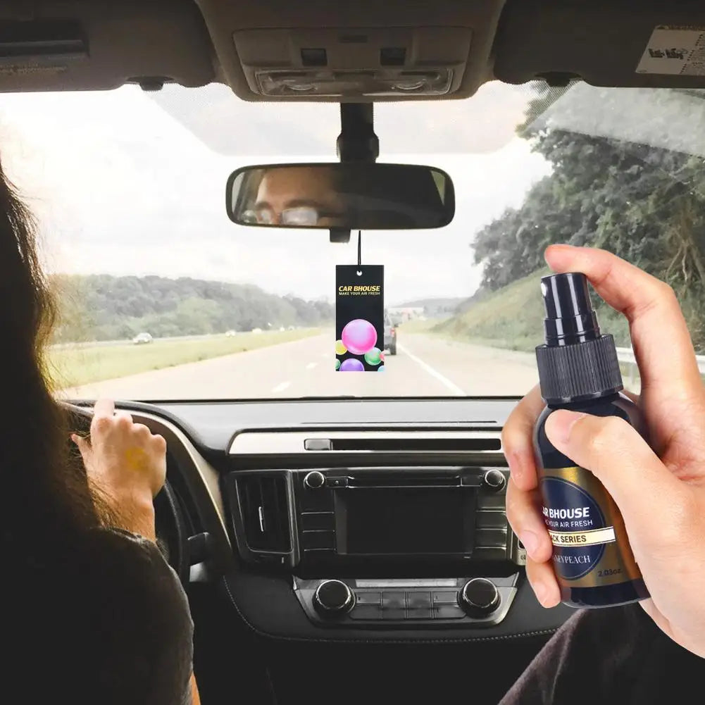 Car Air Freshener Hand Spray Perfume Long Time Air Freshener Home Furnishing Air Purification Deodorization Spray ﻿