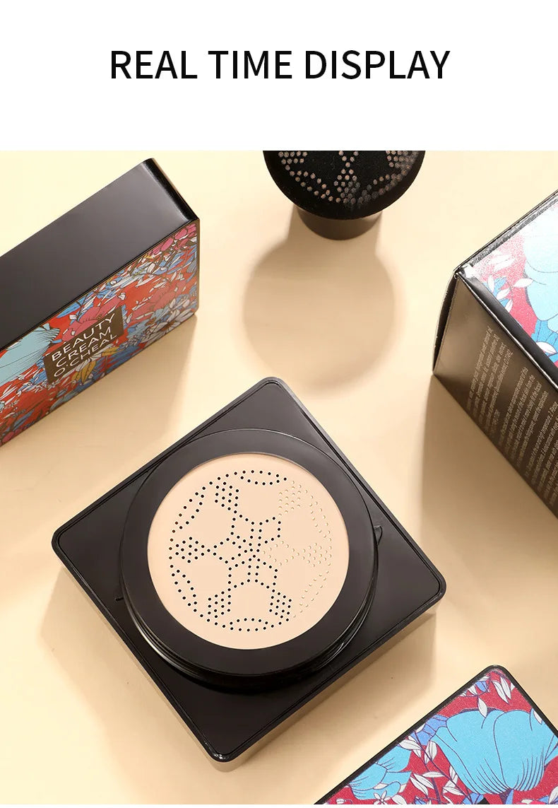 Mushroom Head BB Cream Foundation Cream Full Coverage Natural Nude Face Concealer Moisturizing Waterproof Long Lasting Makeup