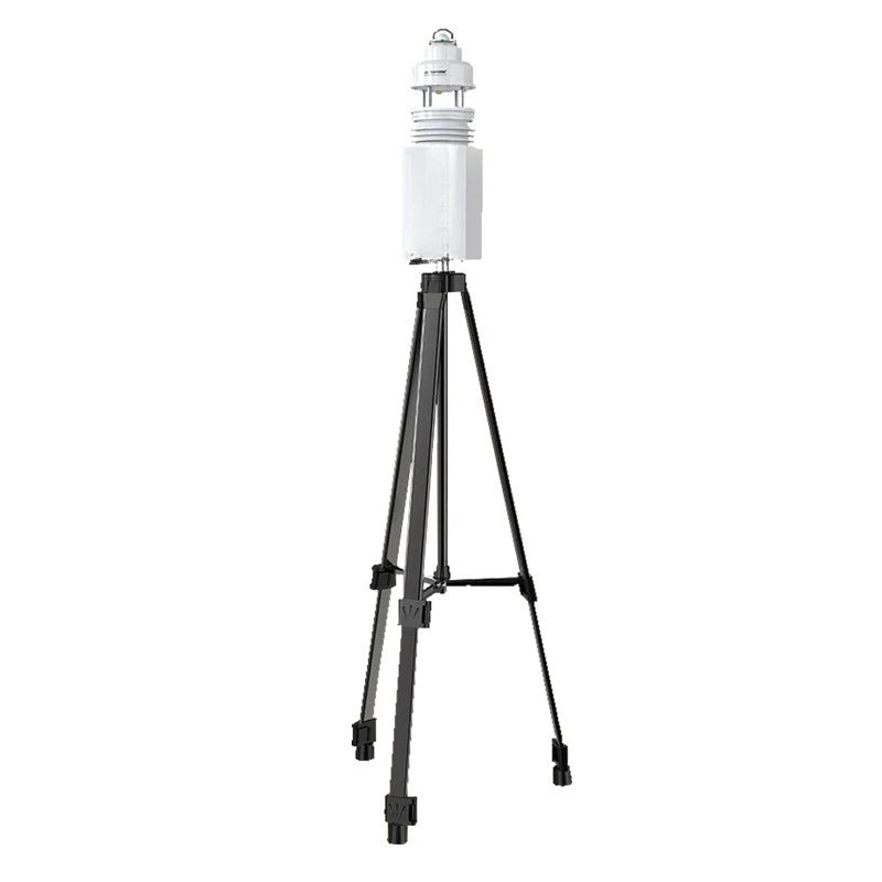Portable full-color campus weather station