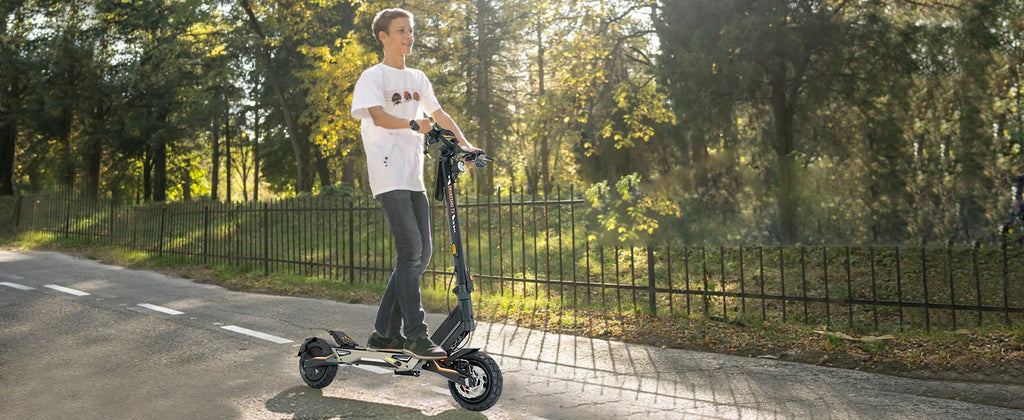 Electric Scooter 1500W Motor for Adults, 48V Battery, 40mph Max Speed, Up to 45 Miles Range, 10 Inch Tires