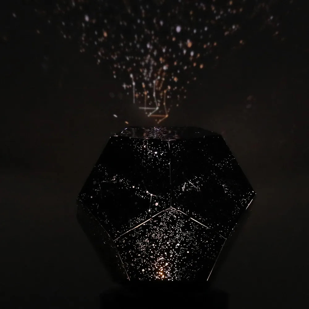 3D Projection Star Projector Light ABS And PET Material DC 5V Starry Night Lamp USB Powered Easy Assembly Planetarium Light
