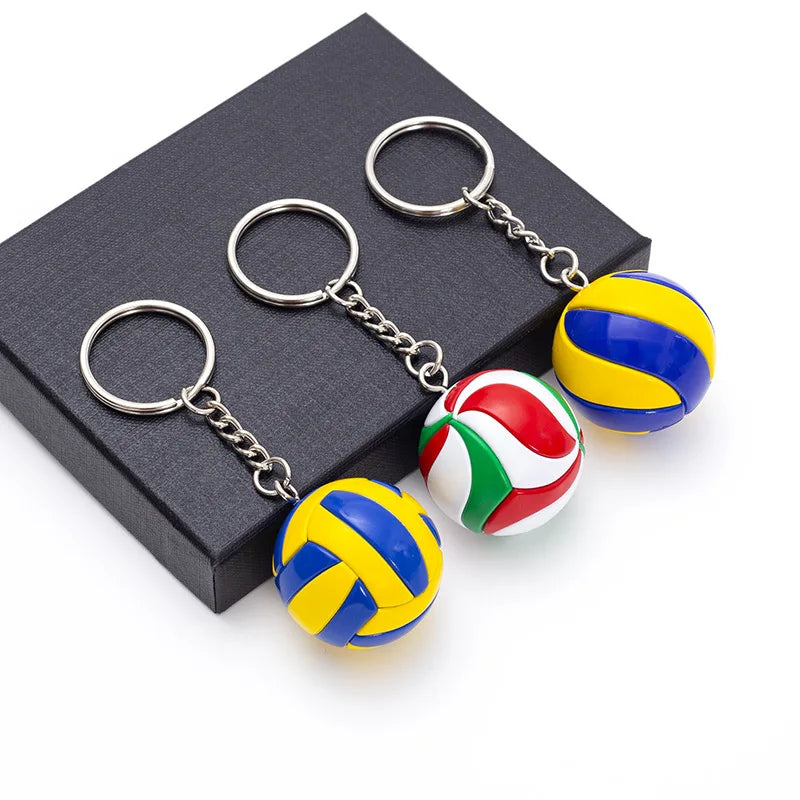 PVC Volleyball Keychain - Business Gifts Beach Volleyball Ornaments