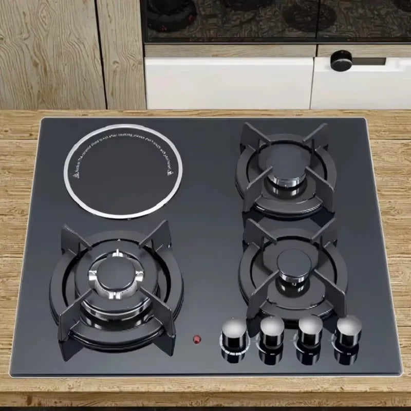 China Smart Four Burner Built in Table Stove for Kitchen House-hold Commercial