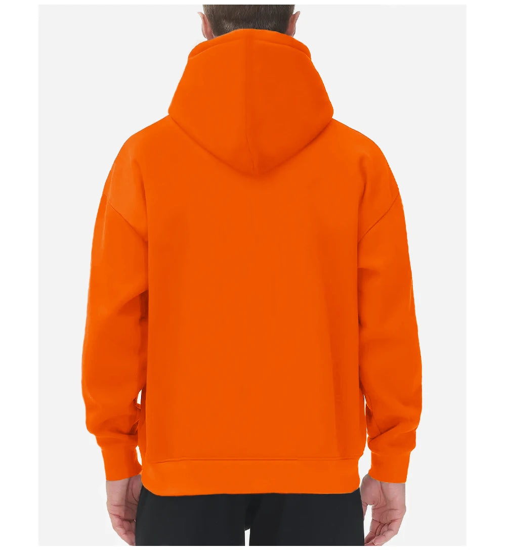 Fashion Solid Sweatshirt Sport Comfy Tracksuit Fleece Autumn Hoodies Man Basics Warm Streetwear Casual Jogging Clothes Unisex