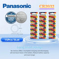 5-30pcs Original PANASONIC CR2032 CR 2032 3V Lithium Battery For Watch Calculator Clock Remote Control Toys Button Coins Cell