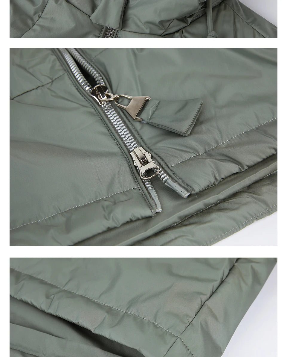 Astrid 2022 New winter jacket Mid-length Hooded Design Oversize Fashion Women's down jacket warm Parka Women Coat  AM-9726