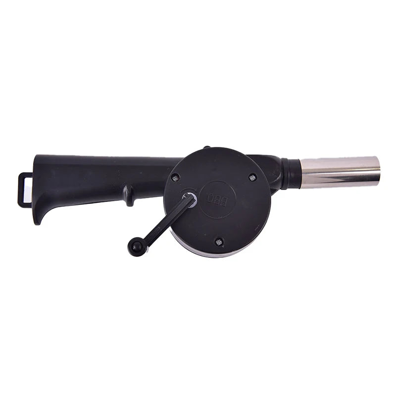 Blower Fire Camping BBQ Air Fan Barbecue Outdoor Cooking Picnic Grill Starter.