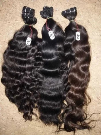 Wholesale Cuticle Aligned Raw Human Hair Extensions India United States Light Color Wavy Bone Straight Loose Deep Wave Fumi