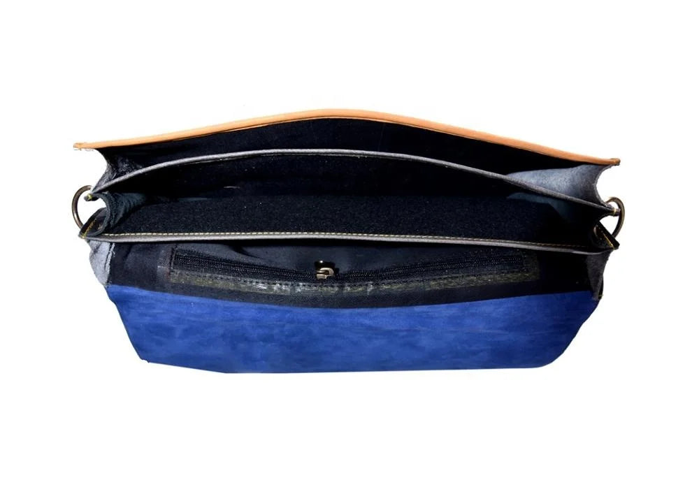 New Luxury Women's Crossbody Laptop Messenger Bag in Multicolor 100% Genuine Leather With Flap Closure Stylish Shoulder Handbags