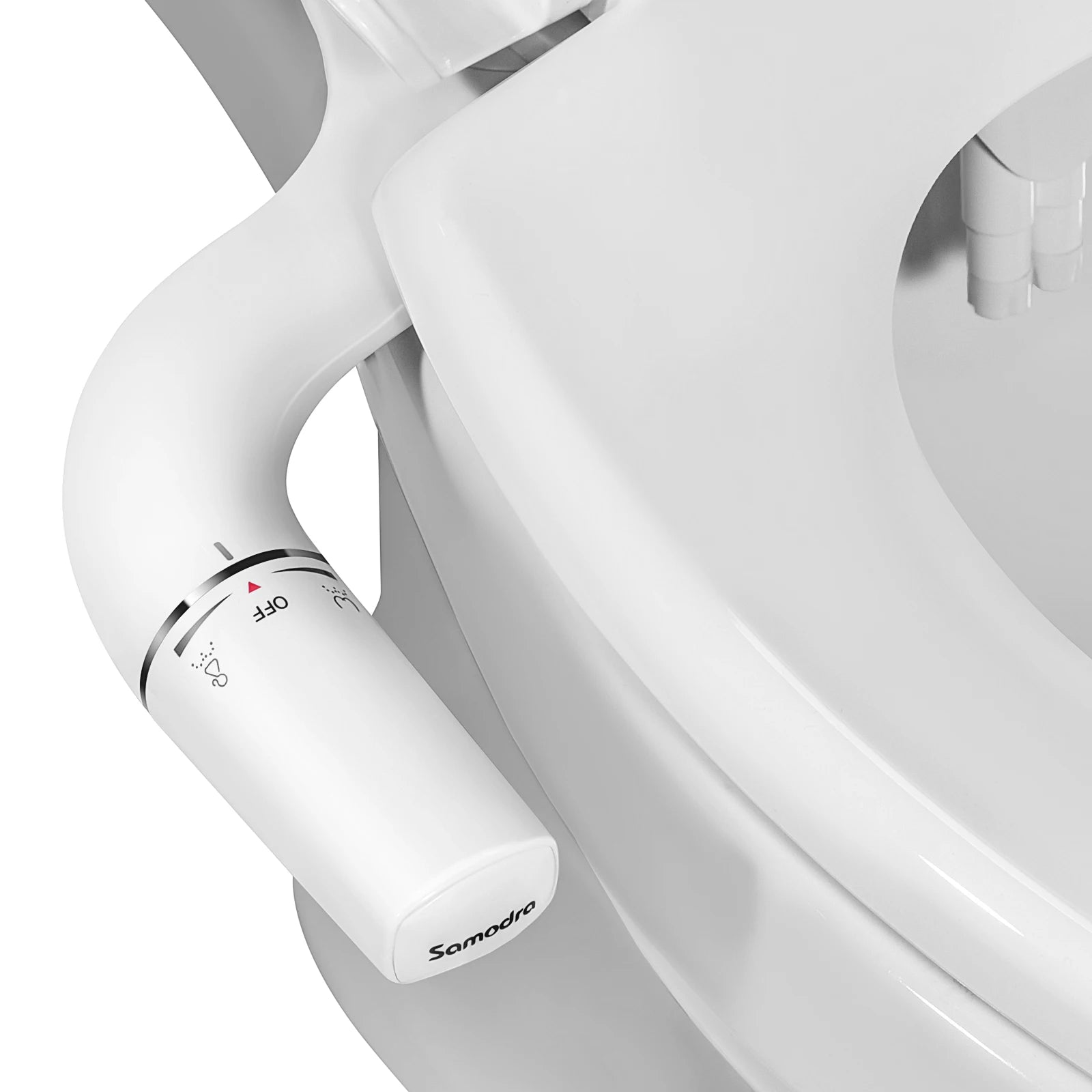SAMODRA Right/Left Hand Toitet Bidet Sprayer Non-Electric Dual Nozzle Bidet Toilet Seat Hygienic Shower For Bathroom Accessories