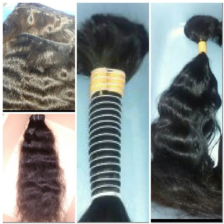 Wholesale Cuticle Aligned Raw Human Hair Extensions India United States Light Color Wavy Bone Straight Loose Deep Wave Fumi