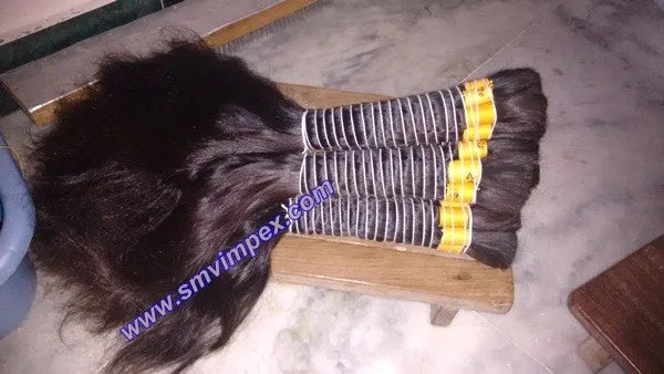 12A Hot  Wholesale South Indian Temple Hair Extension single donor Body Wave 28 Inches Straight Weft Raw Human Hair